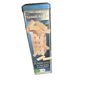 Tumbling Jumbling Towers Wood Block Game Sku Woodgame